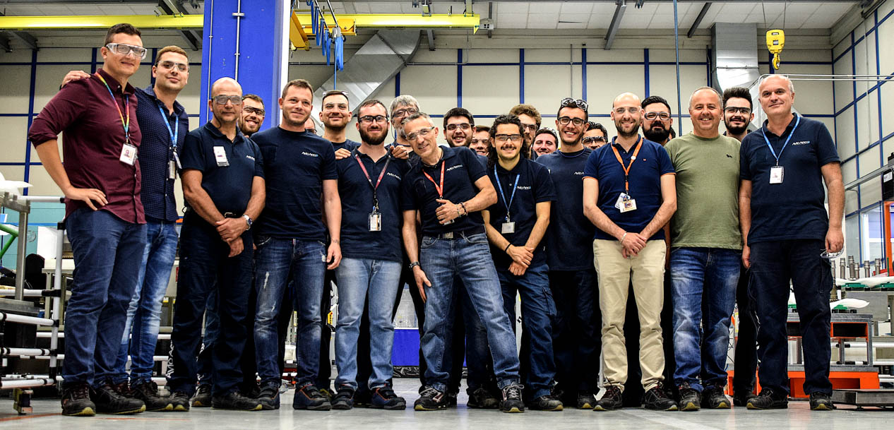 Engineers in overalls
