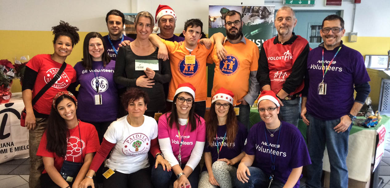 Best wishes, Avio Aero Volunteers!  