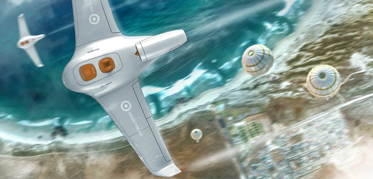Unmanned aid for humans