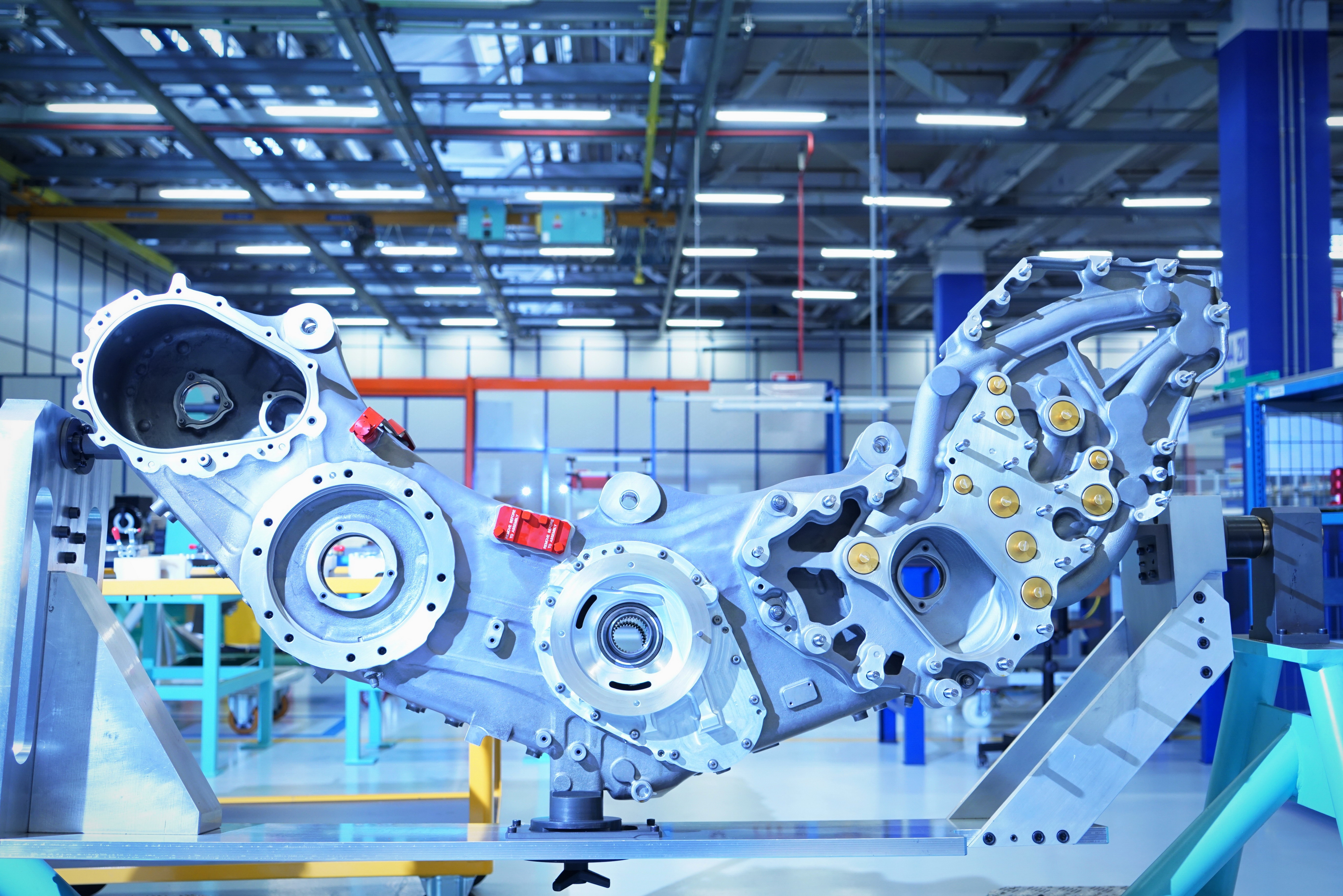 Accessory gearbox of the GE Aerospace GE9X engine