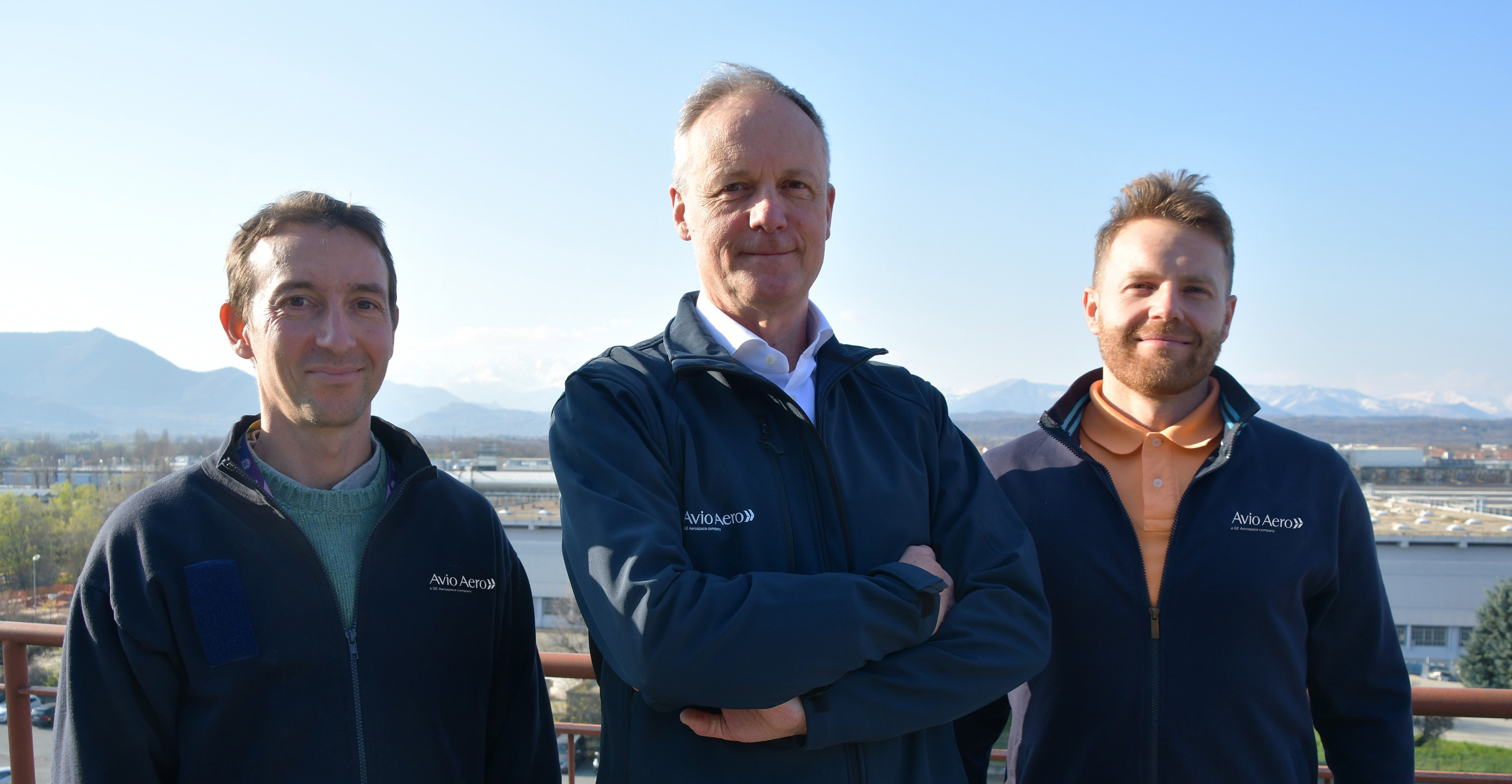 Luca Agliati and his team